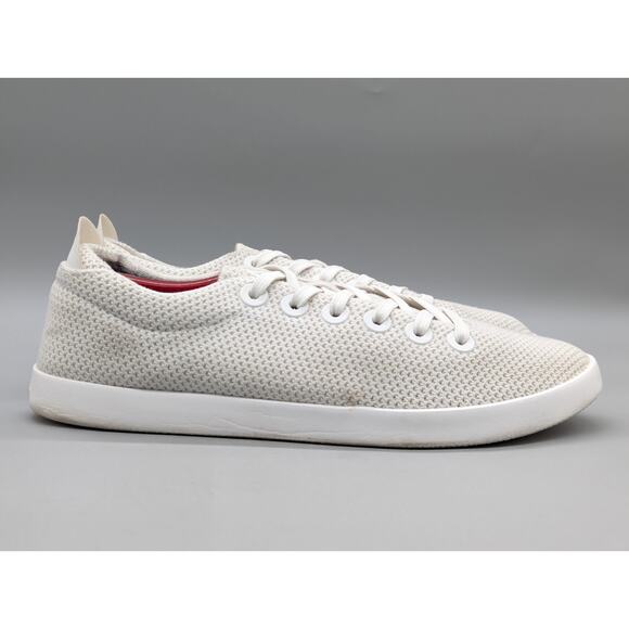 Allbirds TP Tree Pipers Men\'s White Light Grey Knit Wool Sneakers Shoes Size 13 main image 4